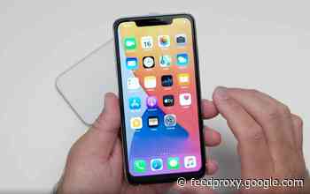 Fake iPhone 12 Pro Max shown off on video