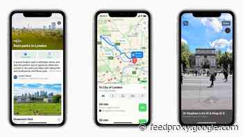 New Apple Maps lands in the UK and Ireland