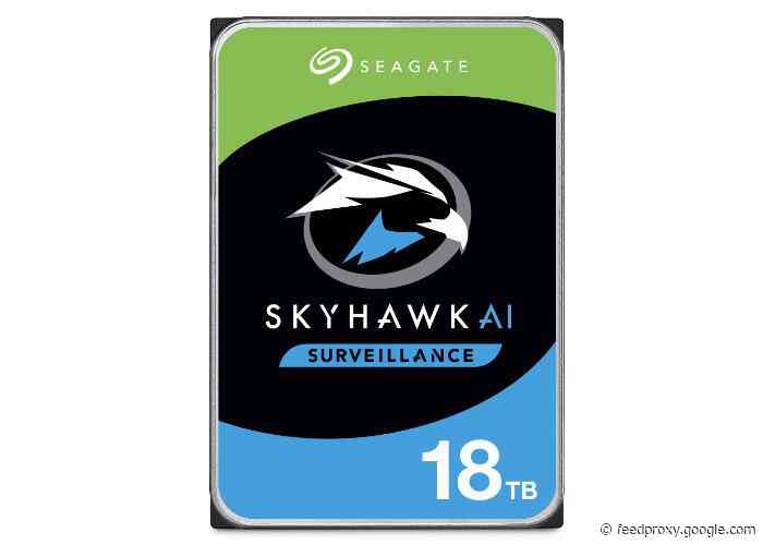 Seagate SkyHawk AI 18TB HDD launches