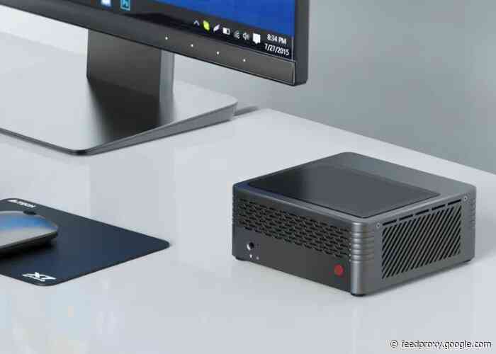 MINISFORUM EliteMini H31G NVIDIA graphics mini PC launches from $399
