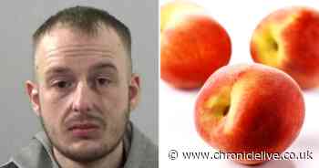 Peach-eating burglar caught after discarded fruit led police to culprit
