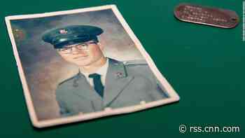 A Vietnam veteran's dog tag was returned to his widow after an American found it in Russia