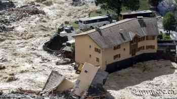 1 killed, 25 missing in severe floods in Italy and France