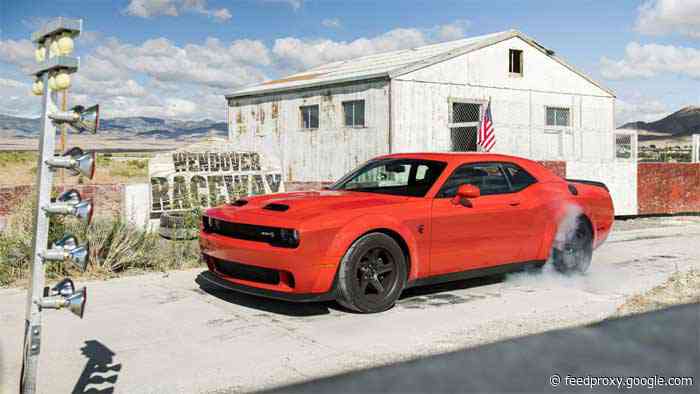 Dodge built only about 200 2020 Challenger SRT Super Stock cars