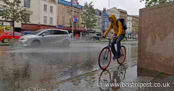 Pictures: Storm Alex hits Bristol as heavy rain batters the city