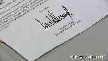 Bay Area food banks remove letter from Pres. Trump found in donation boxes