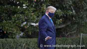Trump ‘given oxygen before admission to hospital’