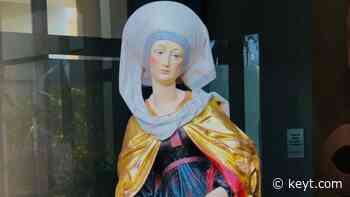 St. Elizabeth of Hungary statue donated to French Hospital Medical Center for its interfaith healing garden - NewsChannel 3-12 - KEYT