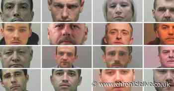 Locked up in September 2020 - 20 criminals jailed in the North East