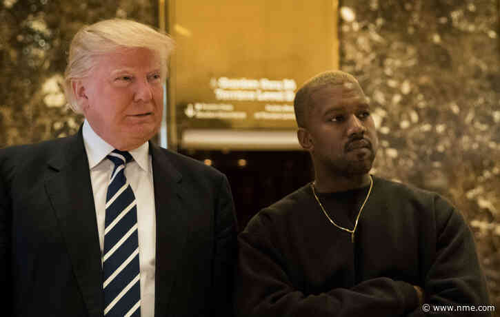 Kanye West sends prayers to Donald and Melania Trump after both test positive for coronavirus