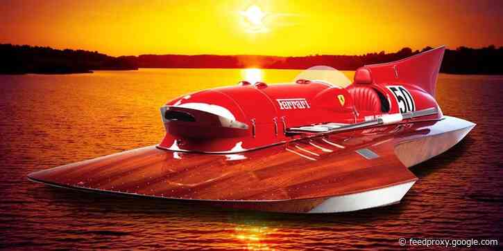 This one-off, record-holding boat has a Ferrari race engine and a $12 million price tag — see the 1952 Arno XI