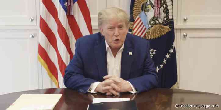 Trump releases 4-minute video from Walter Reed saying he's 'starting to feel good,' but the coming days will be 'the real test'