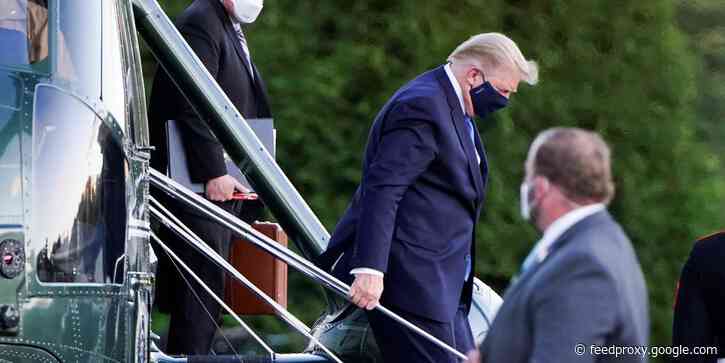 White House physician says Trump is fever-free but dodged questions of whether he has ever received supplemental oxygen during coronavirus treatment