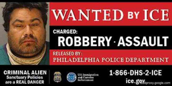 ICE put up billboards with the mugshots of immigrants who were released from police custody