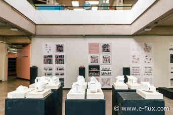 Call for applications: Graduate architecture programs - Announcements - E-Flux