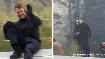 Tom Cruise Balances on Top of Speeding Train for 'Mission Impossible'