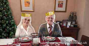 Invite the family round for Christmas with these lifesize cardboard cut-outs