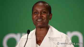 Toronto lawyer Annamie Paul elected as new leader of Green Party of Canada - CP24 Toronto's Breaking News