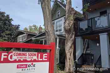 Toronto real estate is sitting on a high-risk bubble: report - NOW Toronto