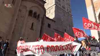 Modena, manifestazione nazionale SiCobas: in mille in corteo - Gazzetta di Modena