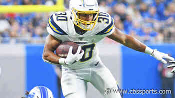 Chargers' Austin Ekeler questionable to return vs. Buccaneers with hamstring injury, carted off field