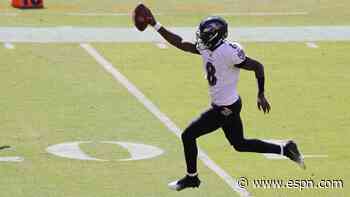 Ravens' Lamar Jackson breaks loose for 50-yard touchdown run