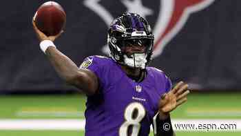 Jackson fastest to 5K yards passing, 2K rushing
