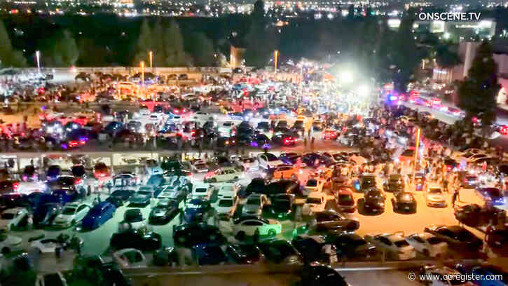 Deputies shut down pop-up car show at Loma Linda hospital garage that drew hundreds of people