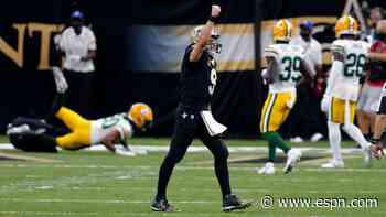 Drew Brees, Saints overcome slump, injuries, COVID scare and 14-0 deficit to win