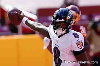 Jackson Shows MVP Form to Help Ravens Beat Washington 31-17