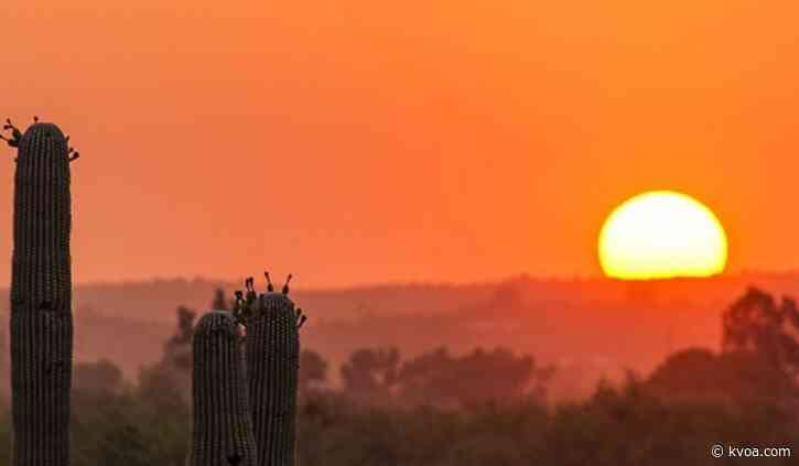 100 degree heat is coming to an end this week