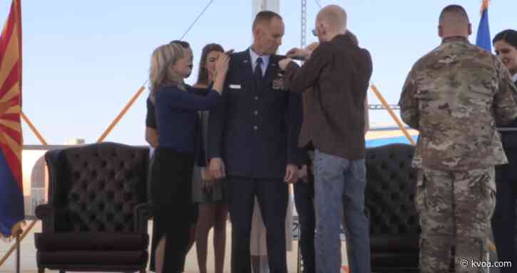 162nd Wing Arizona Air National Guard promotes wing commander