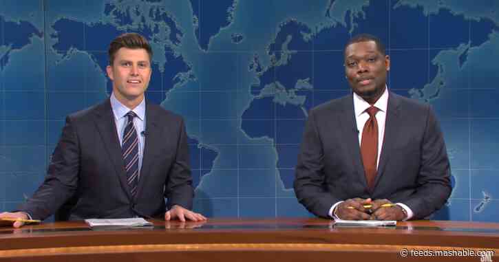 'SNL' Weekend Update can't even process Donald Trump's COVID-19 diagnosis