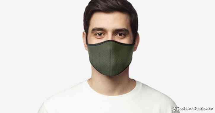 Get a 2-pack of adjustable, washable face masks for 26% off