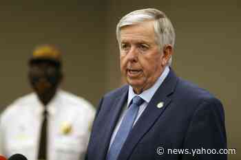 Missouri governor returns to office after battling COVID-19