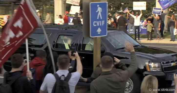Trump declares ‘I get it,’ then leaves hospital to greet supporters; Biden tests negative