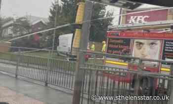 Delays on St Helens Linkway after van ends up on grass embankment - St Helens Star
