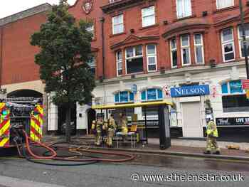 Three fire crews tackle kitchen fire in The Nelson chippy - St Helens Star