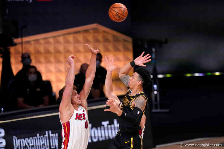 Lakers’ Kentavious Caldwell-Pope, Danny Green missing the mark against the Miami Heat