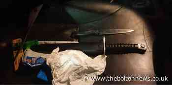 Police arrest driver and passenger in Farnworth for possessing a weapon