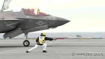 HMS Queen Elizabeth: On board the Royal Navy's new aircraft carrier