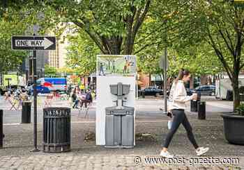 Handwashing stations installed along riverfront trails
