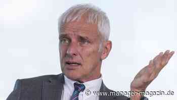 Matthias Müller: Ex-Chef von Volkswagen geht zu Elektroauto-Startup Piëch Automotive