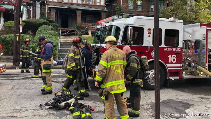 Resident, 2 Firefighters Injured In Wilkinsburg House Fire