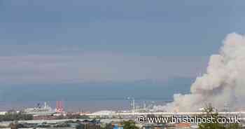Avonmouth fire: Photographs as crews continue to tackle flames