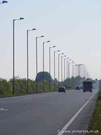 More than 200 lights to be removed on A63 Selby bypass
