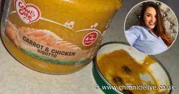 Disgusted mum claims six-month-old was sick after eating 'weird' baby food