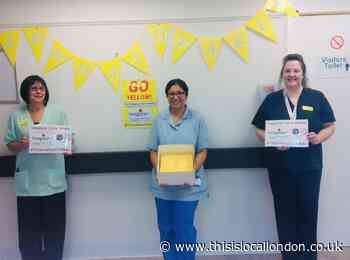 Sobell staff go yellow with fund-raising plea to supporters