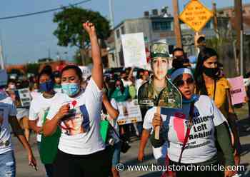 ‘Justice, justice, justice for Vanessa’: Crowd marches through Houston for Guillén - Houston Chronicle