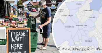 The Bristol area which has risen to be a 'coronavirus cluster'